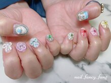 ネイル ファンシーファング(nail_fancy_fang)/3D×推しのモチーフネイル