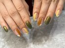 個性派ニュアンスネイル