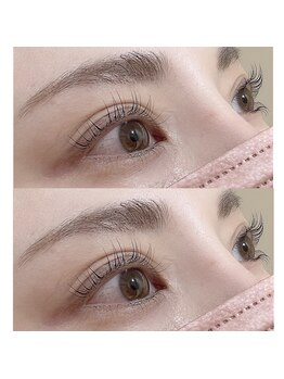 トータルビューティー ハナコ/上下まつ毛パーマ