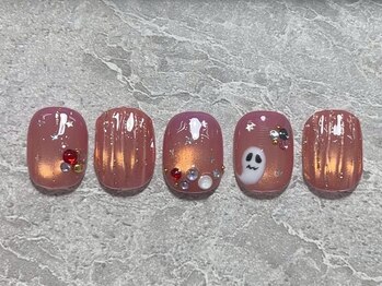 ピーチネイル 大塚(Peach Nail)/【ハロウィン】シーズンネイル