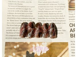 透け感大理石ネイル☆