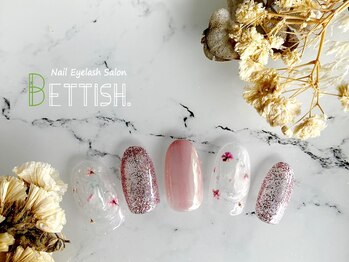 ネイルアイラッシュサロン ベティッシュ 桜木町店(Nail Eyelash Salon BETTISH)/4月キャンペーンコース☆彡