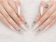 ケーネイル 金沢(K.nail)の写真/爪が長く見える神技！チップで理想の長さに【指長効果◎】自然で美しいフォルムを実現します♪