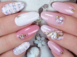 ツイードネイル☆