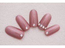 ネイルルージュ(Nail Rouge)/スワロフスキーネイル　