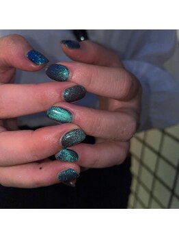 ハラジュクネイルズ(harajukunails)/マグネットワンカラーコース