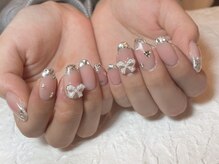 ビビネイル(vivi.NAIL)/ガラスフレンチ