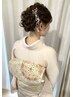 AM5:00～ ヘアセット＋着付け　¥16,000