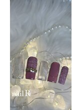 ネイルアール(nail R)/大人ツィードネイル