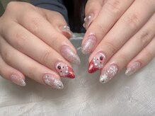 ラッキーネイル(lucky nail)/クリスマスネイル