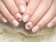 ララ(LALA)/ワンカラー＋ポイントデザイン