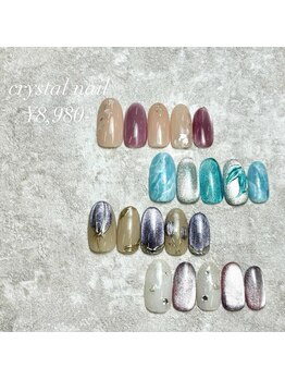 クリスタルネイル ゆめタウン博多店(CRYSTAL NAIL)/定額キャンペーン ¥8980