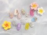 【new¨】Summer Design＊12種類から選べる1本アート ¥6900
