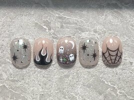 【ハロウィン】シーズンネイル