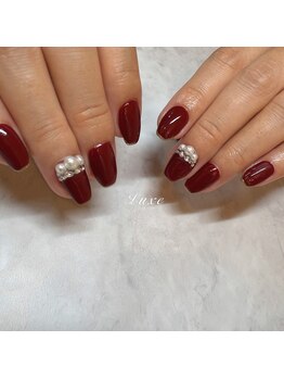 王道ボルドーネイル