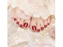 ネイル マテリア 池袋店(Nail Materia)の雰囲気（フットネイルも人気です！ハンドと同時施術◎おしゃれな足元に♪）