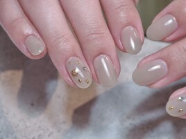 ～くすみネイル～