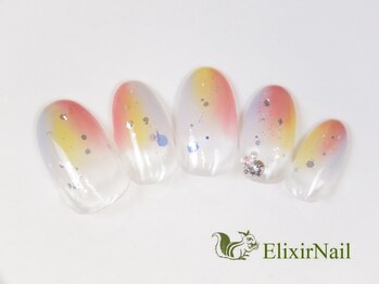 エリクサーネイル 池袋(Elixir Nail)/定額a シンプル/クーポン使用