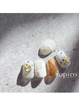 ソピーロ たかのこ店(sopiro)/3月【nuance nail】