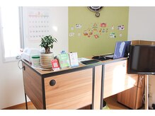 いな穂整体院/受付の内装