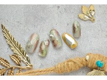 ネイルサロンアンドスクール ミュー(Nail Salon & school mieux)/ニュアンスミラーネイル☆