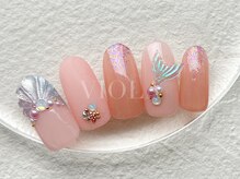 ヴィオラ(VIOLA)/人魚ネイル/夏ネイル