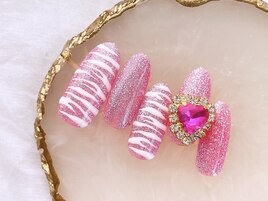 ゼブラネイル￥7980