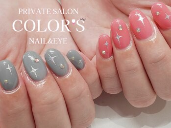 カラーズ ネイル アンド アイ(COLOR'S NAIL&EYE)/持ち込みデザイン