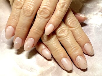 ネイルサロンブリス(nail salon Bliss)/☆上品な大人のハートネイル☆