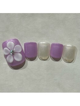 ニーマルニ ザ ビューティー(202 the beauty)/フットジェルデザイン