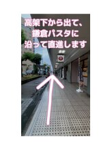 アイテム 京阪守口市駅前店(eyetem)/高架下から出て直進します