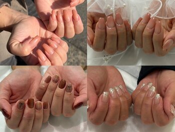 And beautyの写真/《毎日を彩る美爪デザイン×爪に優しい◎》で叶えるシンプルネイル&モチの良さで美しさも両立♪