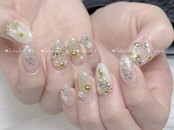 トゥデイネイル(Today.Nail)/クリスマスデザイン