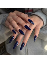 ネイビーワンカラー