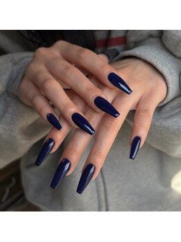 ネイビーワンカラー