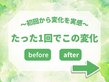 トラスト整体院 住吉院/整体後の変化 befoe after