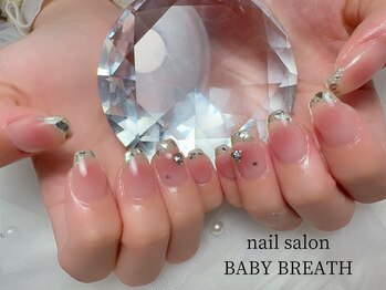 ベイビーブレス(BABY BREATH)/持ち込み☆チークガラスフレンチ