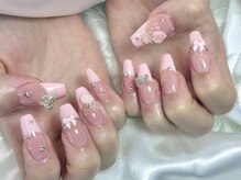 デュリブリンクネイル 高田馬場(Duli blink nails)/ガーリーフレンチ＊