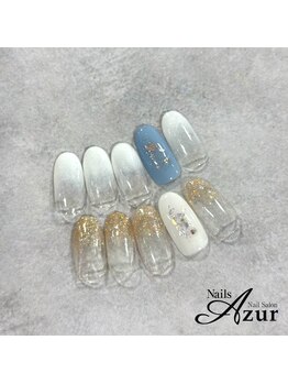 ネイルズアジュール イオン上越店(NailsAzur)/定額デザインAコース
