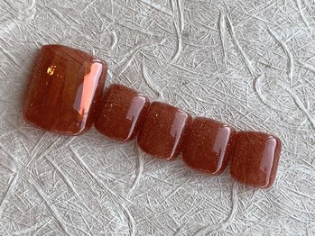 アバーブザビューティーアイランド 吉祥寺店(Above the beauty island)/シンプルフットネイル¥9200