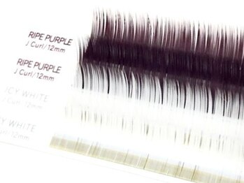 ミニョンアイラッシュデザインサロン くずは店/フラットマットラッシュカラー♪