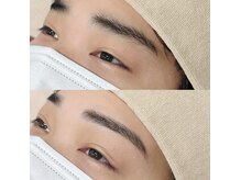 ヘアーメイク デビュー(Hair Make Debut)/【メンズ】眉ワックス