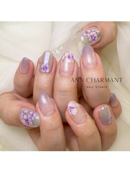 アンシャルマンネイルスタジオ(Ann charmant nail studio)/セレクトアートコース¥6,800～