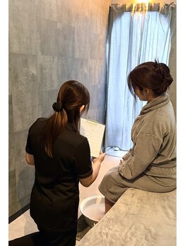 ゆるくも/オイルマッサージカウンセリング