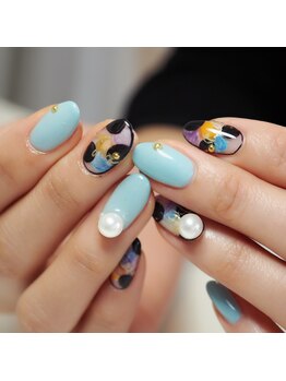 グラニットネイル(granite nail)/大人上品♪アート4本コース