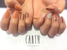 アース ネイルアイラッシュ 前橋店(EARTH Nail&Eyelash)/アートデザイン ￥８０００