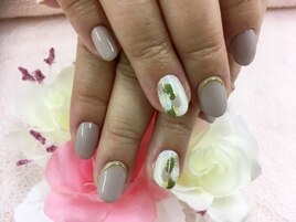 ぬりかけネイル☆