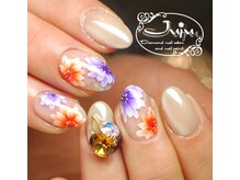 ジュジュ(Juju)/お花ネイル