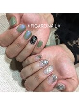 イヴ アイラッシュアンドネイル(Eve eyelash&nail)/チグハグ×ニュアンス