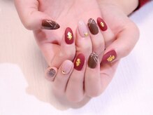 ラルネイル 大宮(Lull. nail)/＊ボルドー＊チョコレート＊